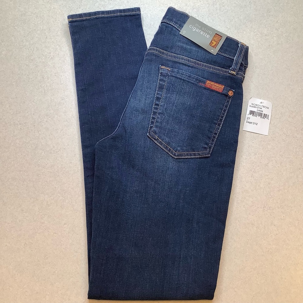 7 For All Mankind Jeans 27 Slim Cigarette